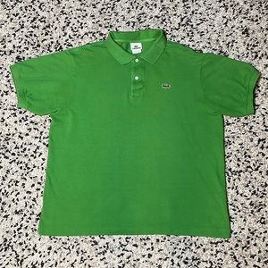 Lacoste Polo Shirt—Size 7/XXL, Green